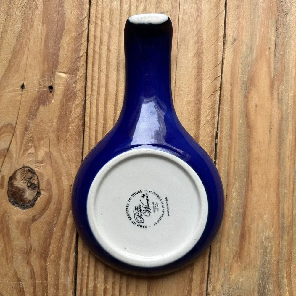 The Pioneer Woman Spring Bouquet Spoon Rest Blue Floral Make Life Delicious